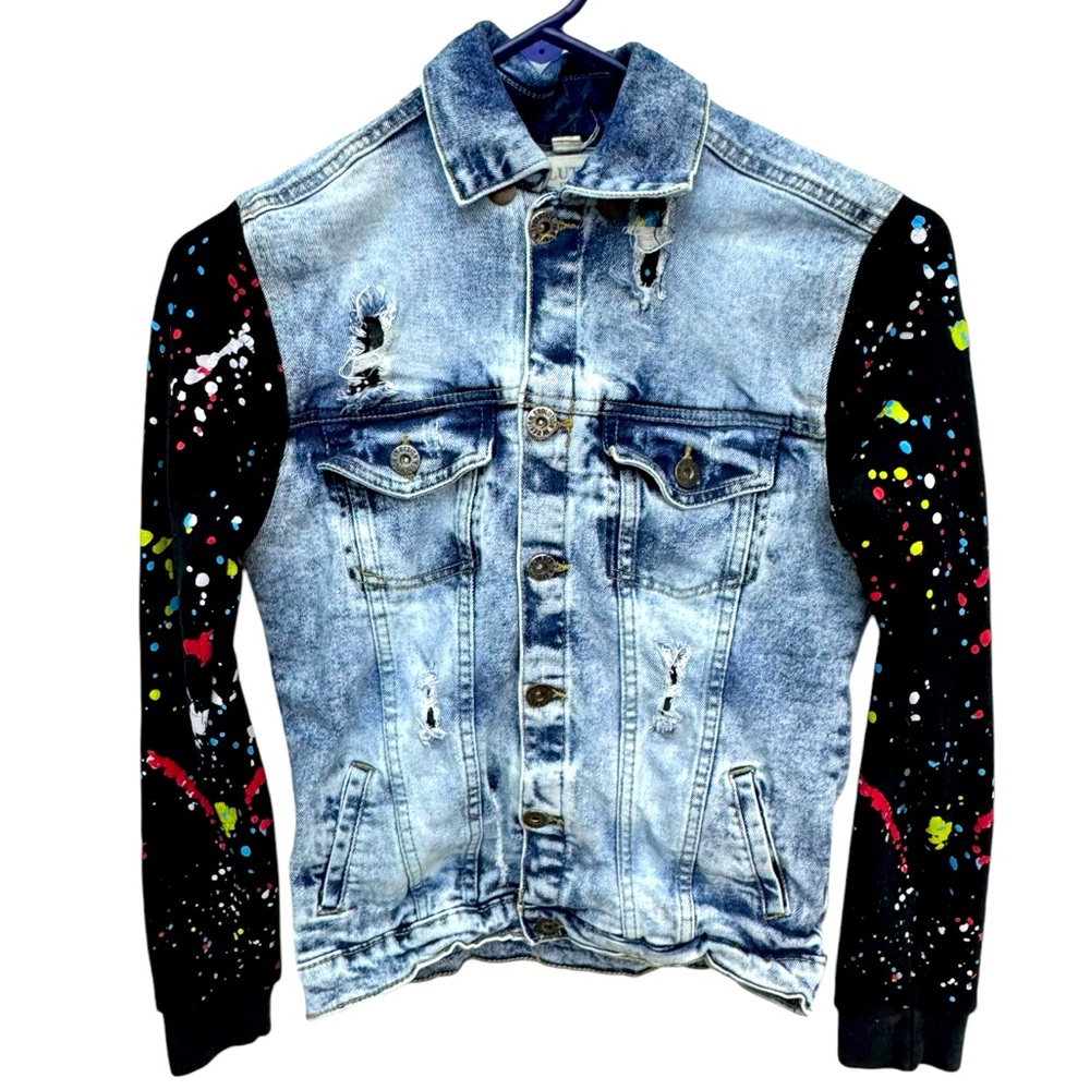 Evolution in Design Girls Jean Jacket Size‎ M. 16PTP. 21L.